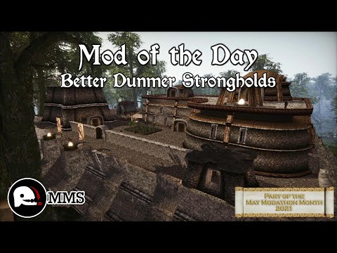 Morrowind Mod of the Day EP58 - Better Dunmer Strongholds Showcase