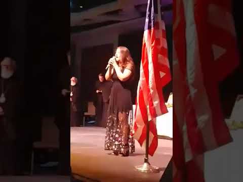 National Anthem at the Hellenic Dance Festival in Orlando Florida!