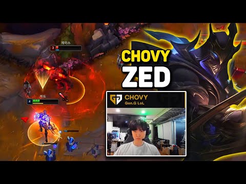 Gen Chovy Stream Zed Destroy Jayce Mid Engsub