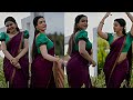 Honey Rose Saree Hot Video Actress Honeyrose Nandamuribalakrishna BlackBusterVeeraSimhaReddy