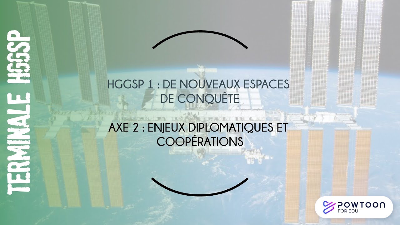HGGSP TERMINALE ENJEUX DIPLOMATIQUES ET COOPÉRATIONS (OCÉANS, MERS ET ESPACE)