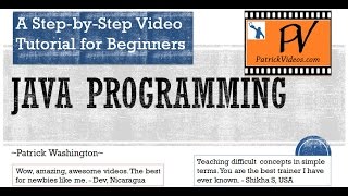 Java Programming - Step by Step tutorial