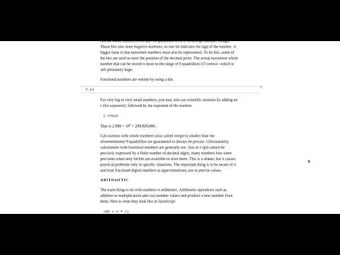Eloquent JavaScript Ch 1 Pt 1 Marijn Haverbeke
