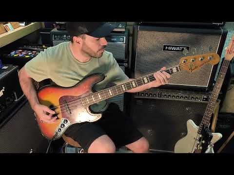 Fender Jazz Bass 1968 Sunburst image 23