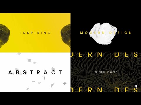Abstract Slideshow Modular Template for Apple Motion & FCPX - MotionVFX