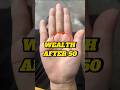 Palm Sign That Reveals You’ll Become Wealthy in Later Life #palmistry #shortvideo #palmreading