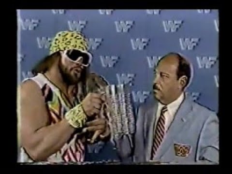 Macho Man "A Pitcher Is Worth 1,000 Words" - Feb 87