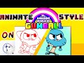 How I Animate The Amazing World Of Gumball On FlipaClip