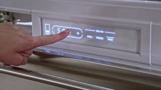 Monogram Monogram 30" Integrated Glass-Door Refrigerator for Single or Dual Installation Stainless Steel ZIK30GNHII Picture