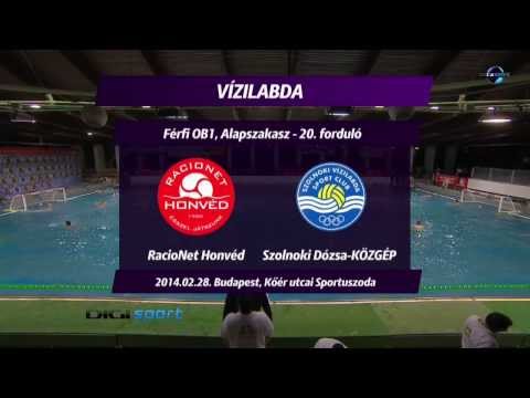 RacioNet Honvéd - Szolnoki Dózsa Közgép // Összefoglaló // 2014-02-28