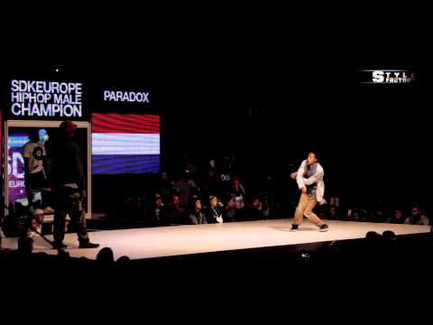 SDK Europe 2013 | Hip Hop Male Semifinal | Junior Boogie vs Paradox + Extra Round