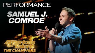 Samuel J. Comroe: Funny Comedian Breaks Down Male Stereotypes - America's Got Talent: The Champions
