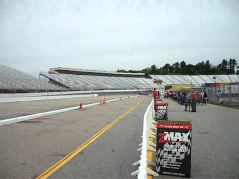 Richie Evans tribute vintage car Driven by owner/driver Dave Grassie