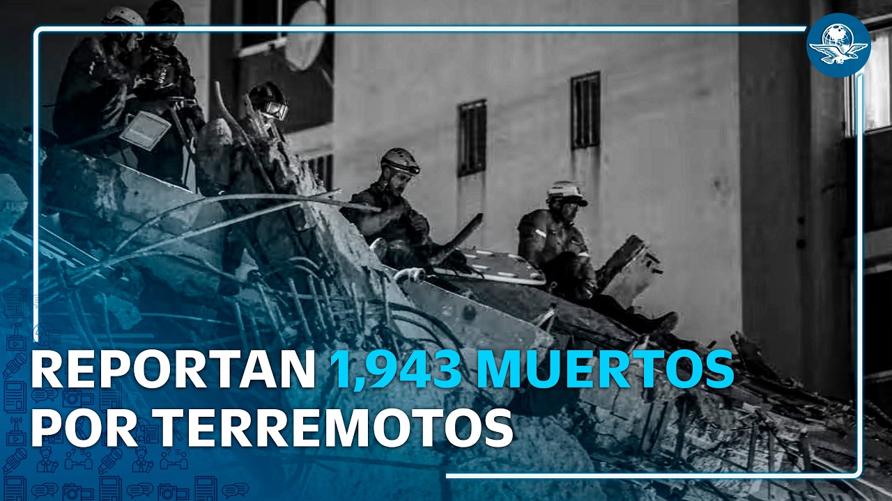 Ascienden a mil 943 los muertos tras los terremotos en Venezuela