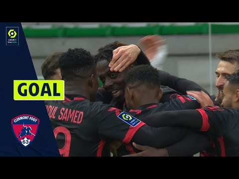 Goal Mohamed BAYO (59' - CF63) AS SAINT-ÉTIENNE - CLERMONT FOOT 63 (3-2) 21/22