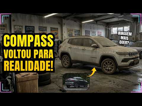 JEEP COMPASS TEVE QUE VOLTAR PARA A REALIDADE À FORÇA!!!