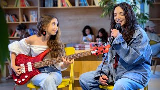 Ellen Alaverdyan & Anushik Alaverdyan (Aunt & Niece) - Armenian Folk Song "Summer Night/Ամռան Գիշեր"