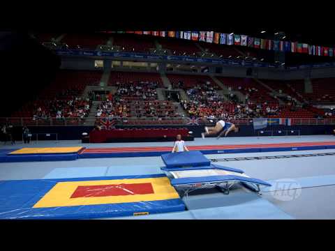 2017 Trampoline Worlds, Sofia – Daniel PEREZ (ESP), DMT qualifications