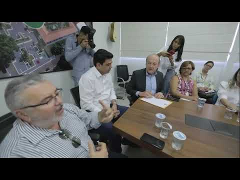 Pivetta propõe para Kalil parceria na saúde e implantação do centro de parto natural