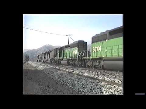 Classic Railroad Series 1161 - May 5, 1994 on Tehachapi Loop