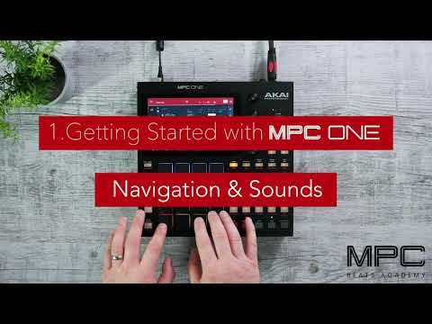 Getting started with MPC One - Lesson 1- Navigation & Sounds