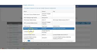Aeries Gradebook: Import Grades from Google Classroom