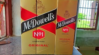 McDowell's No1 superior whisky original price in kolkata west bengal