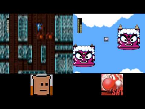Let's Race Megaman 2 Blind: SassyRedYoshi vs Bear0fLove Part 3