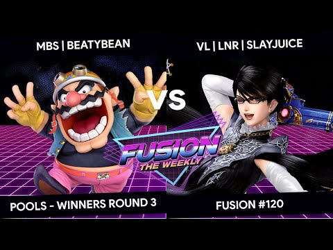 Fusion #120 - BeatyBean (Wario) vs SlayJuice (Bayonetta) - Pools - Winners Round 3