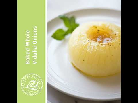 Baked Whole Vidalia Onions