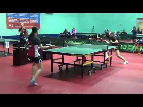 Юлия ЛИТВИНОВА - Карина ХЕГАЙ (Полная версия), Настольный теннис, Table Tennis