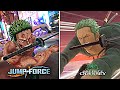 Jump Force Vs One Piece Odyssey Zoro Super Attacks