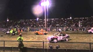preview picture of video '2013 Monroe County Fair Modified Compacts'