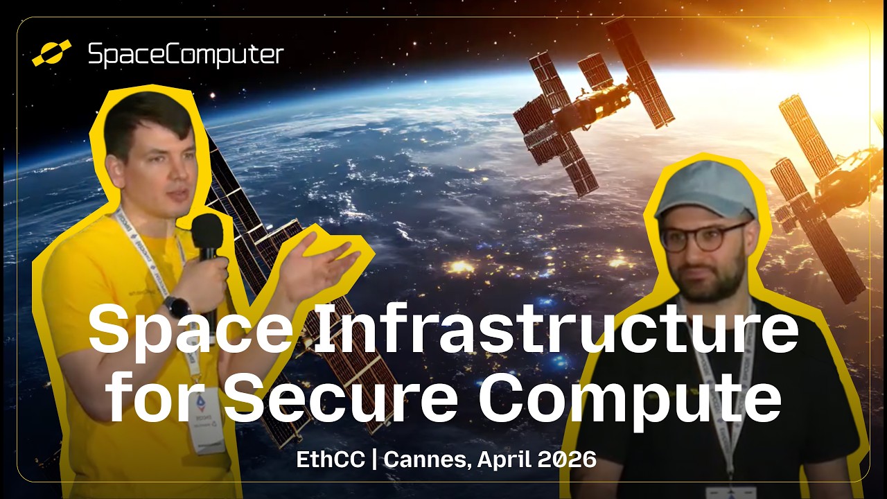 Building Accessible Space Infrastructure & Verifiable Applications in Orbit | Filip & Toufic @ EthCC