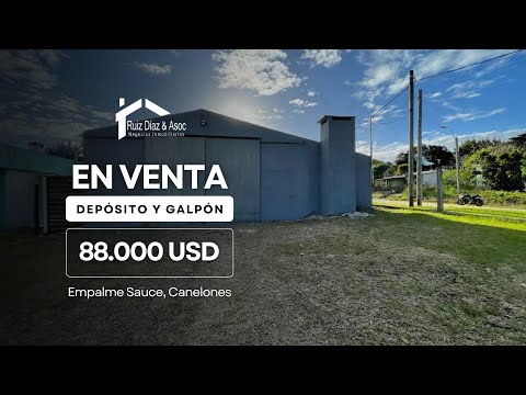 Galpón en Venta, Ruta 6 Empalme de Sauce, Gran Oportunidad de Inversión