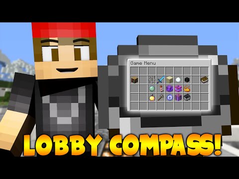 LobbyCompass! (Select a World To Go To) | Minecraft Plugin Tutorial