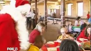 preview picture of video 'Blind and Visually Impaired Children Meet Santa at Annual Holiday Party'