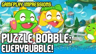 Puzzle Bobble Everybubble! (Switch) Gameplay Impressions