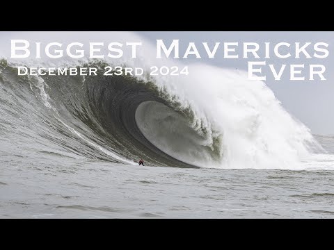Biggest day in Mavericks history? December 23rd 2024 - Historic XXL swell