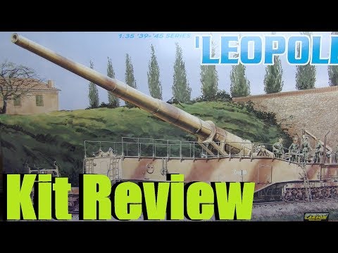 Kit review: Dragon 28cm K5 (E) "Leopold" in 1/35 scale