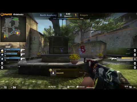 mouz 1v5 clutch ACE vs North Academy