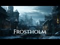 Cold Winter Fantasy Town Ambience And Music Frostholm Cold Northern Town Ambientmusic