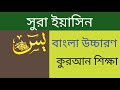 Surah Yasin Surah Yasin Surah Yasin Bangla Pronunciation Surah Yasin Bangla Ucharan