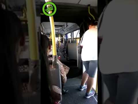 BUS BREAKS APART in the midde while driving with passengers crazy fail