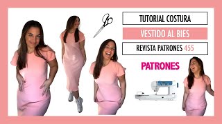 Vestido al bies — Revista Patrones nº455