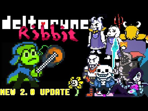 EveryName Secret Boss Fight | RIBBIT 2.0 NEW UPDATE [ DELTARUNE MOD ]