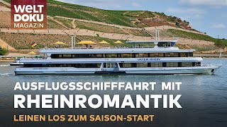 WUNDERSCHÖNE RHEINROMANTIK: Saison-Start für Ausflugsschifffahrt auf d