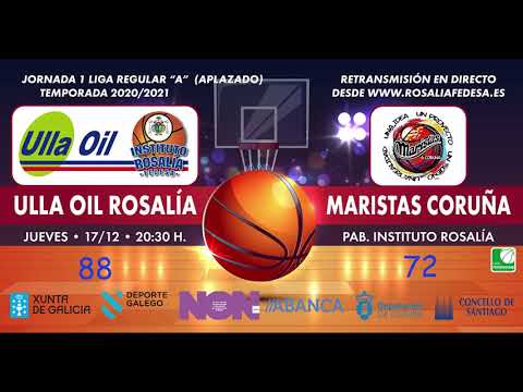 Ulla Oil Rosalía, 88 - Maristas, 72 (LF2 - 1ª jornada)