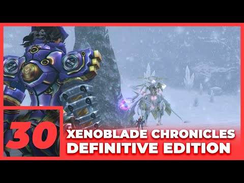 Xenoblade Chronicles Definitive Edition - Mandatory boss in the snowy area [30]