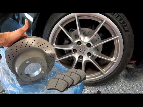 Porsche 911 Carrera (991) Rear Brake Pads and Rotor Replacement- DIY Step by Step.